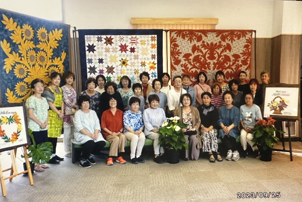 御礼　ひまわり　第16回パッチワークキルト展